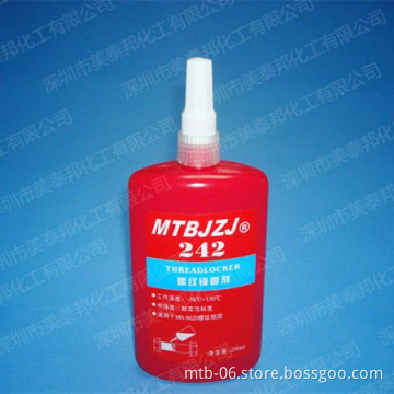Excellent Chemicals Resistance Thread Locker
